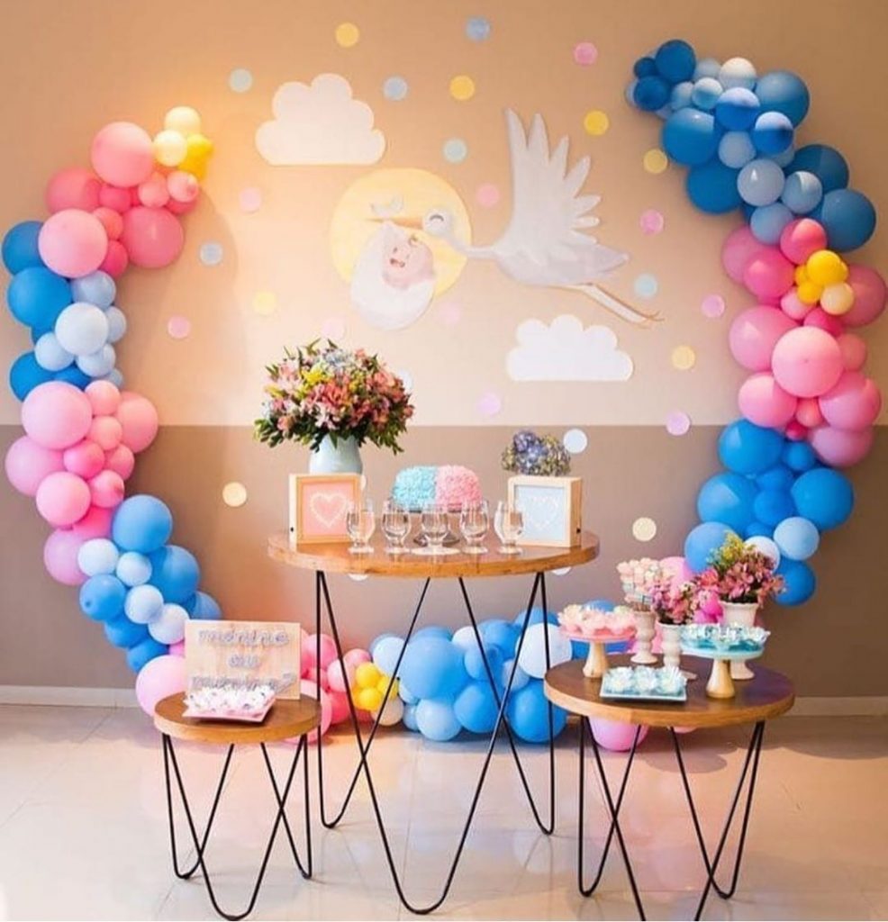 40 ideas de decoración de baby shower hermosas y económicas 2021